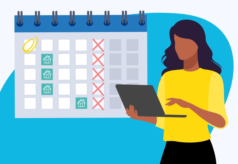 semaine de 4 jours et télétravail